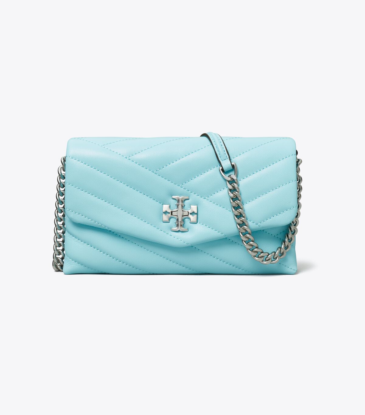 Tory Burch Azure Kira Chevron Crossbody Bags