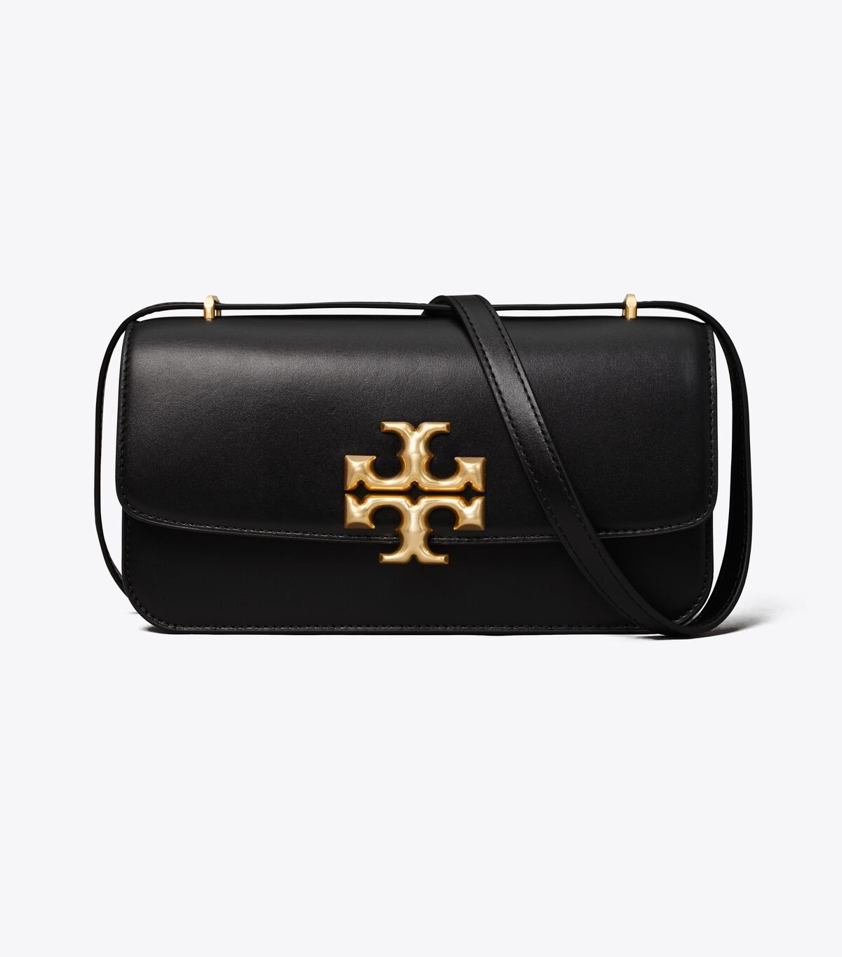 Tory Burch Black Small Eleanor Rectangular Shoulder Bags