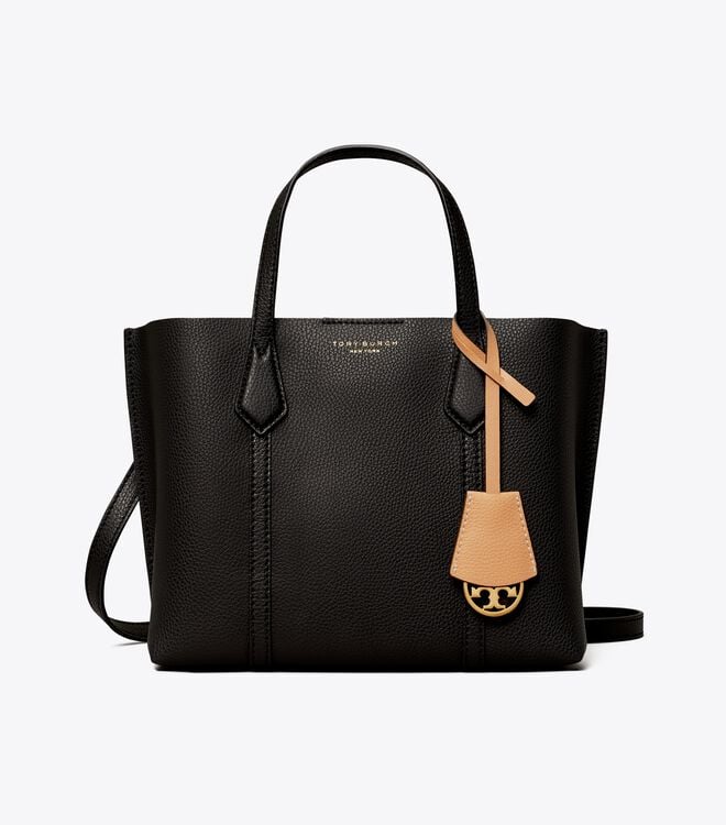 Tory Burch Black Small Perry Tote Bags