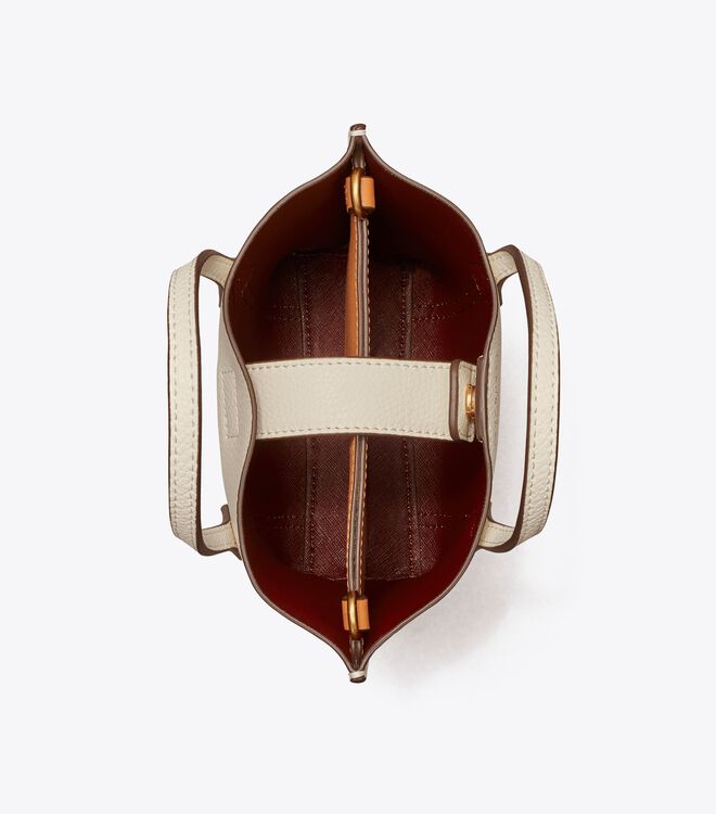 Tory Burch White Perry Mini Bag
