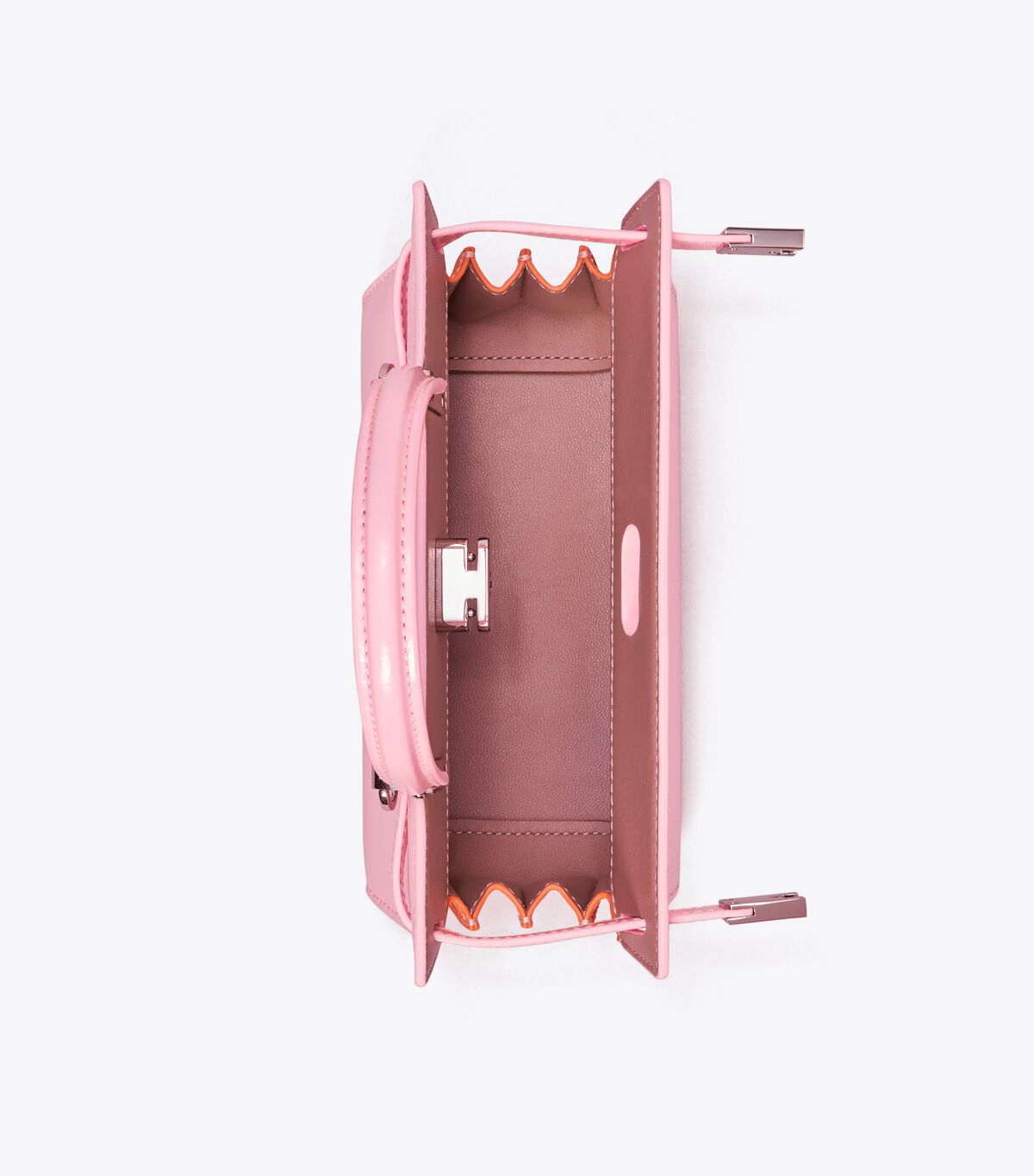 Tory Burch Pink Petite Lee Radziwill High-shine Crossbody Bags