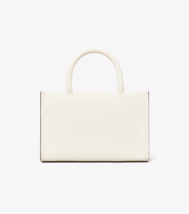 Tory Burch White Ella Bio Mini Bag