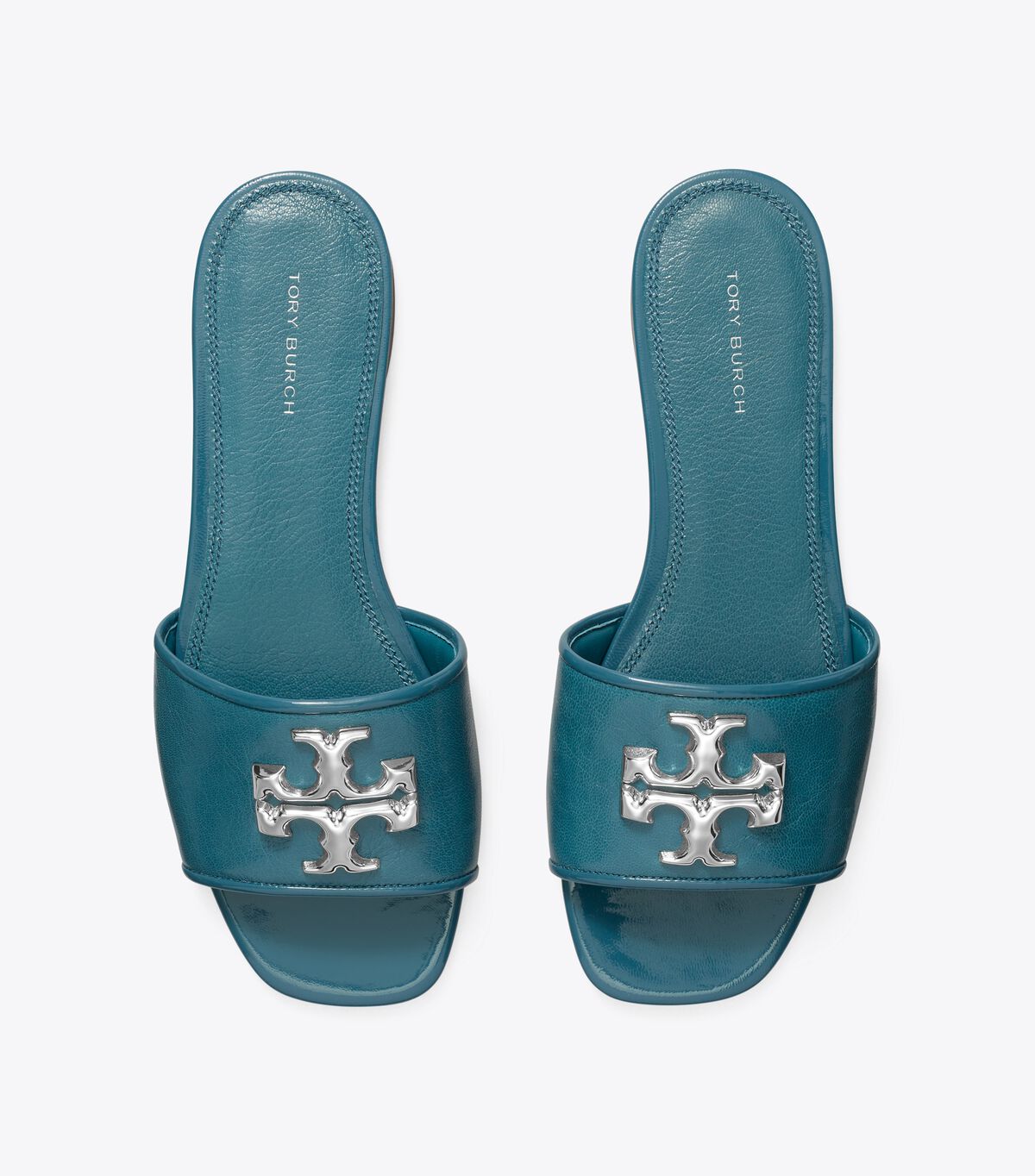 Tory Burch Blue Eleanor Sandals