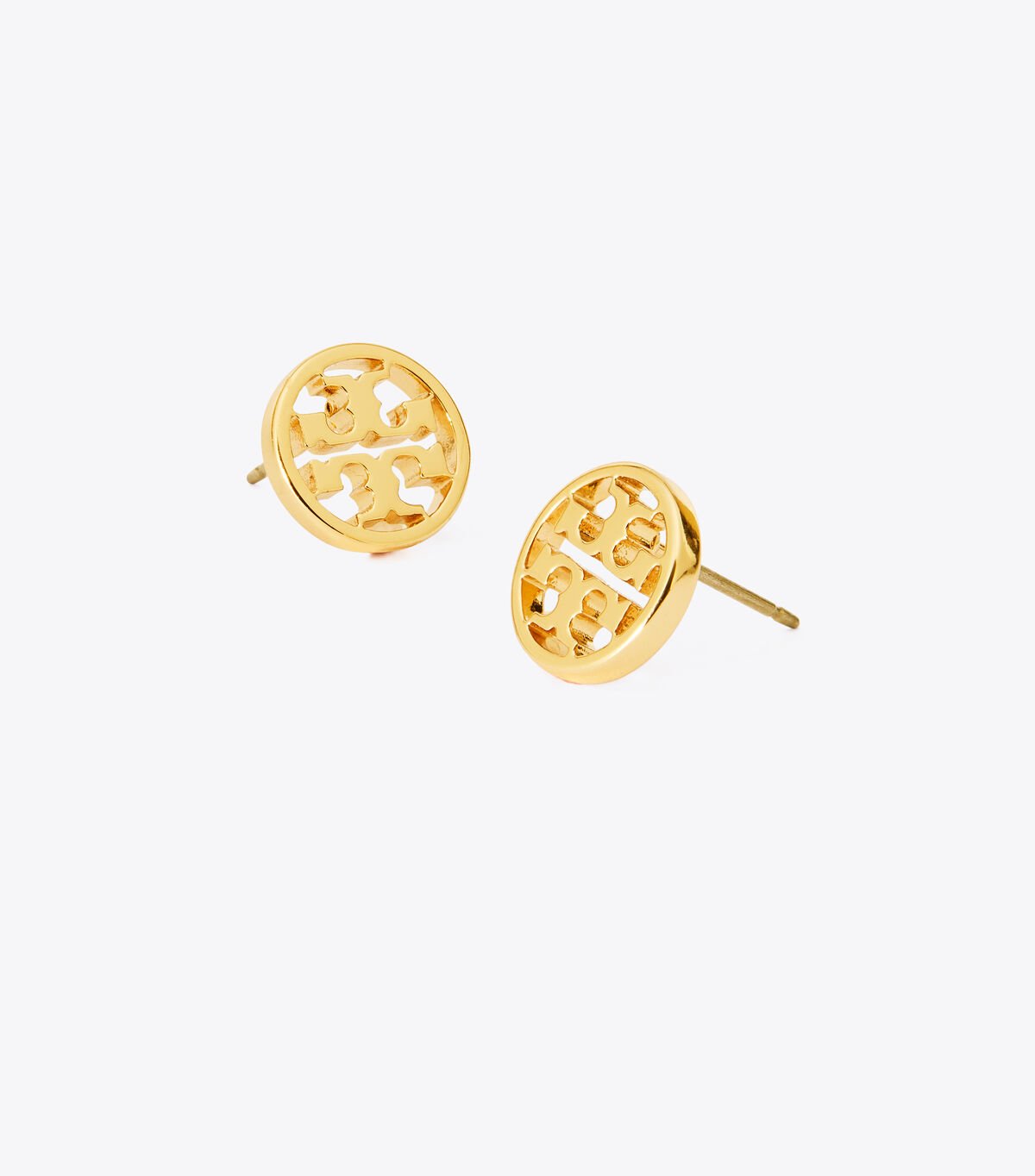 Tory Burch Gold Miller Stud Earrings