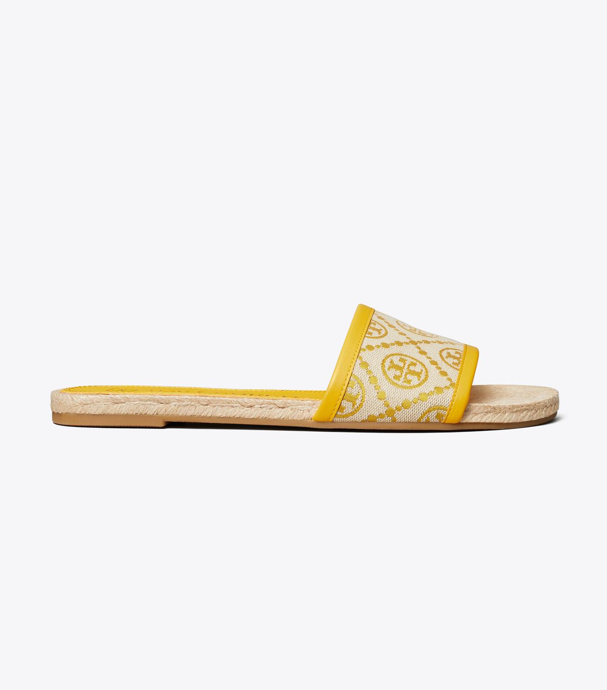Tory Burch Gold / Yelow T Monogram Espadrille