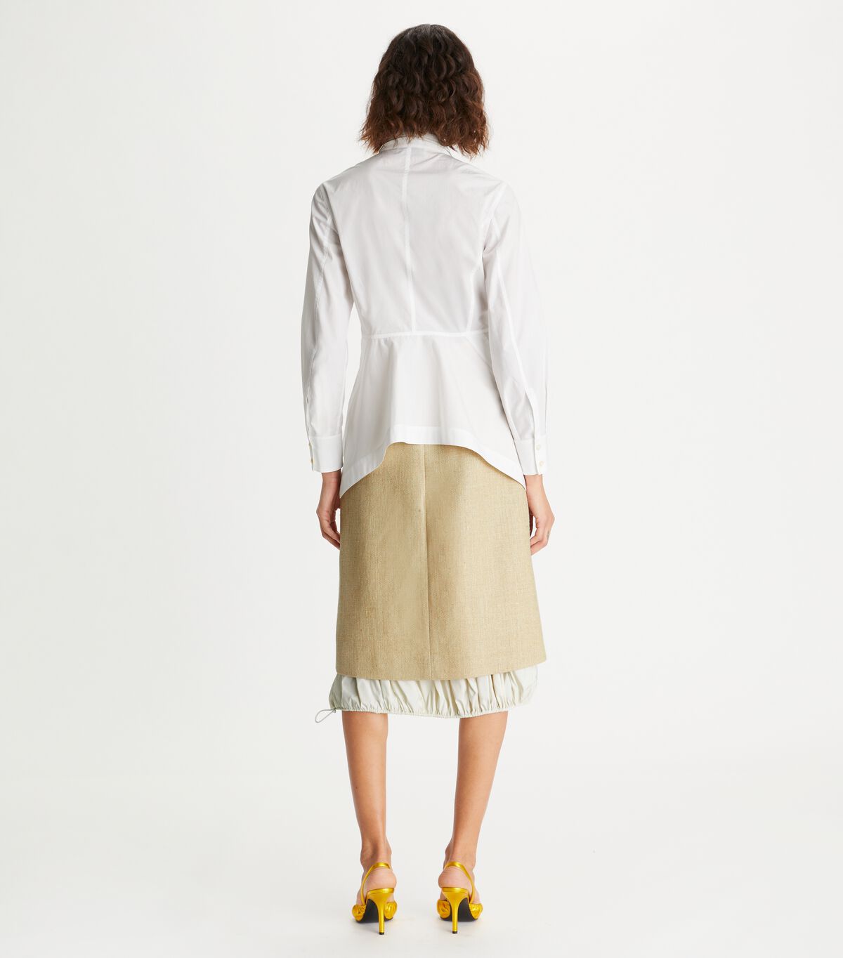 Tory Burch White Poplin Shirt Shirts