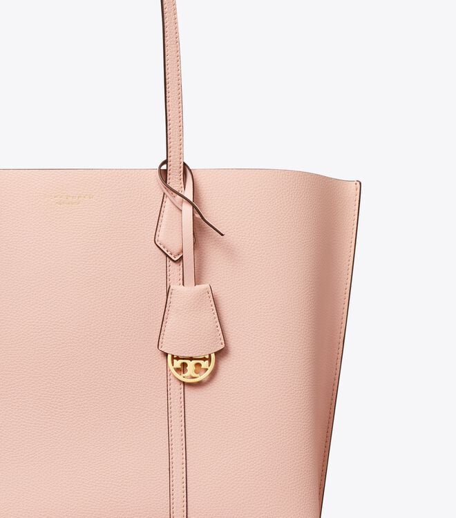 Tory Burch Pink Perry Tote Bags
