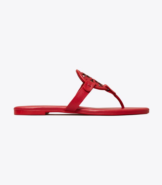 Tory Burch Red Miller Soft Sandals