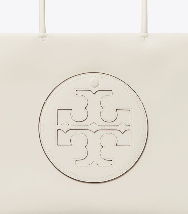 Tory Burch White Small Ella Bio Tote Bags