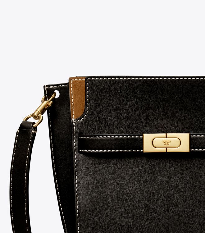 Tory Burch Black Lee Radziwill Satchel Bags