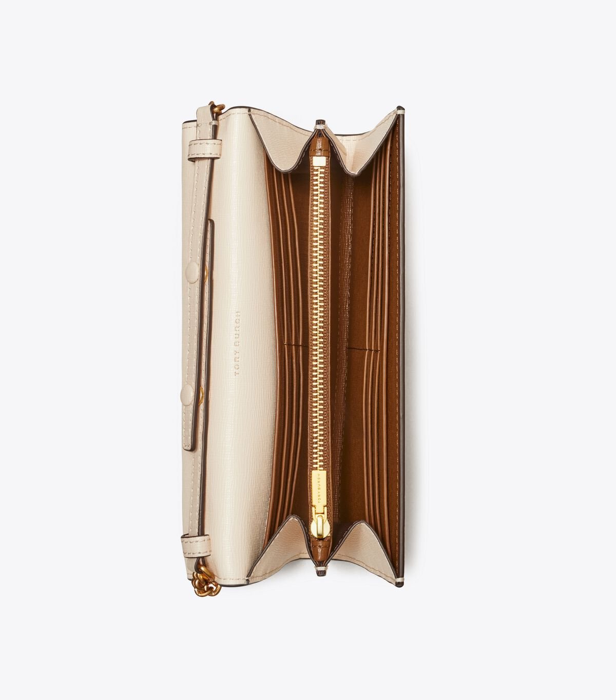 Tory Burch Cream Robinson Wallets