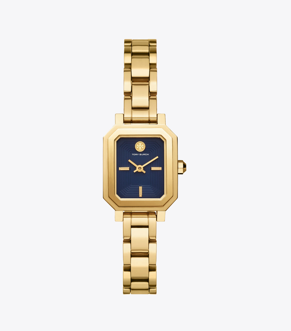 Tory Burch Navy Gold Robinson Mini Watches