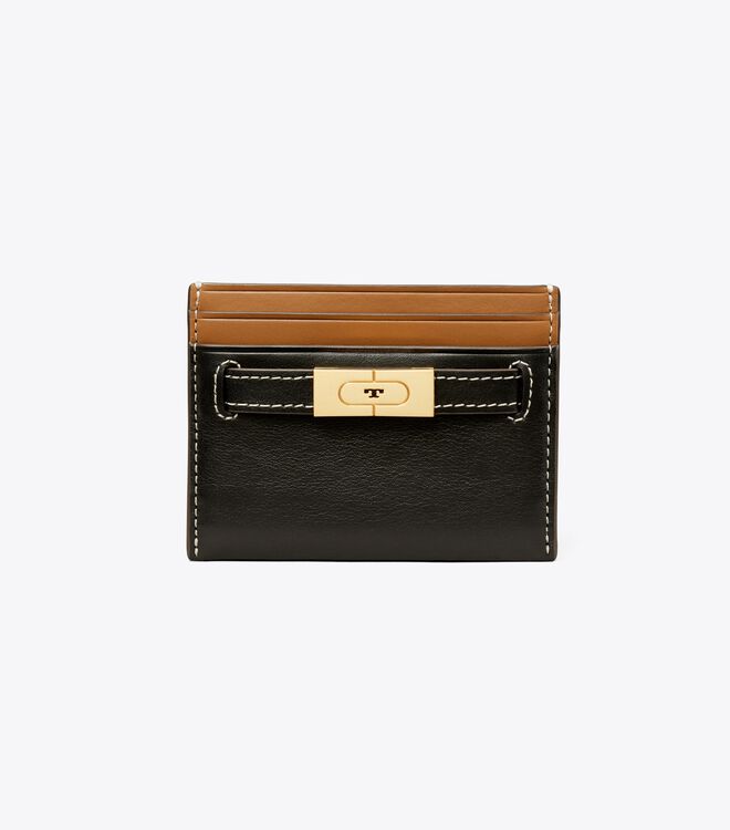 Tory Burch Black T Monogram Card Case