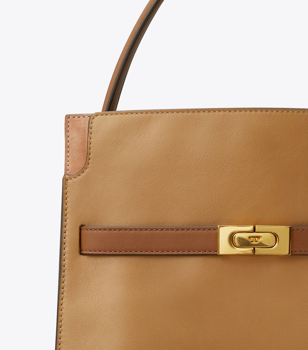 Tory Burch Brown Small Lee Radziwill Satchel Bags