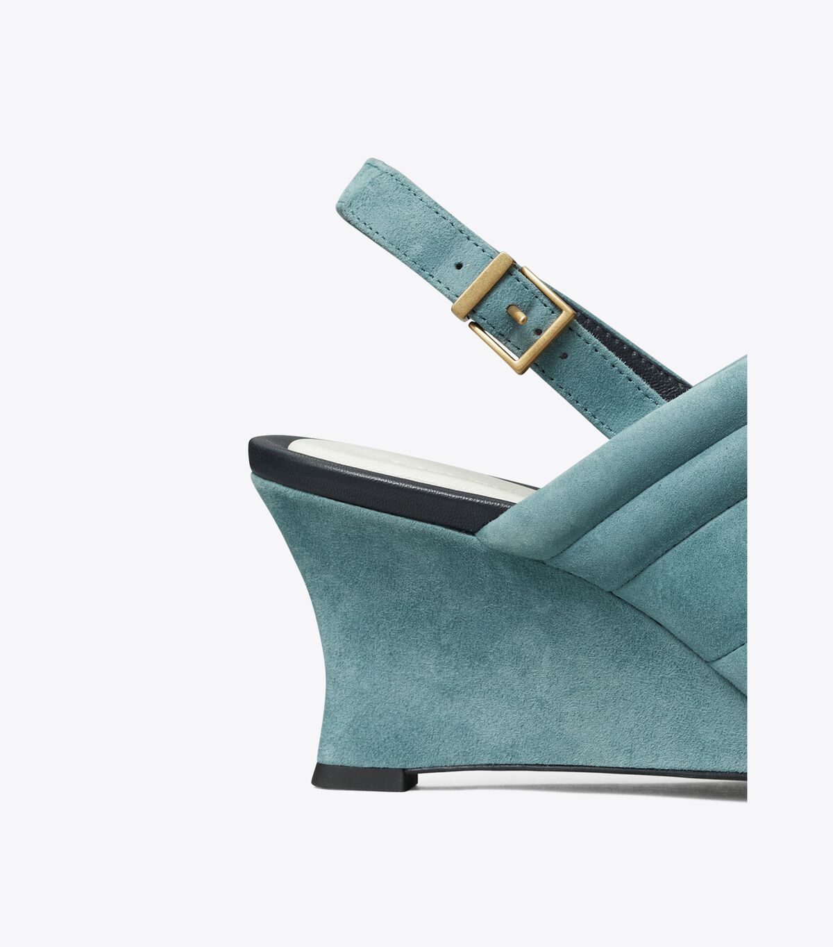 Tory Burch Blue Puffy Sandals