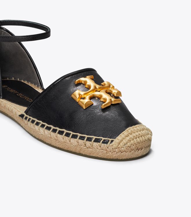 Tory Burch Black Eleanor D'orsay Espadrille
