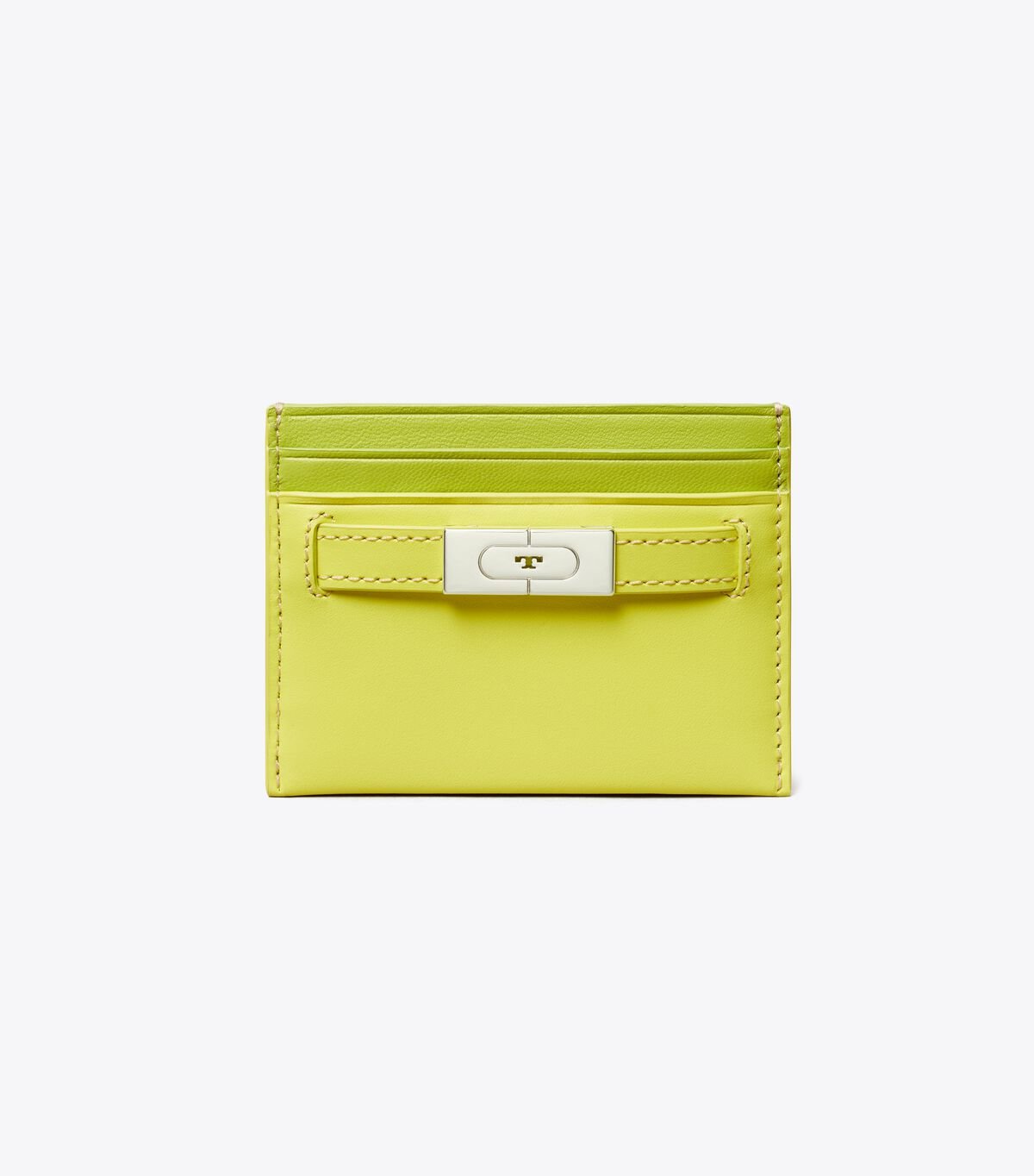 Tory Burch Yellow T Monogram Card Case