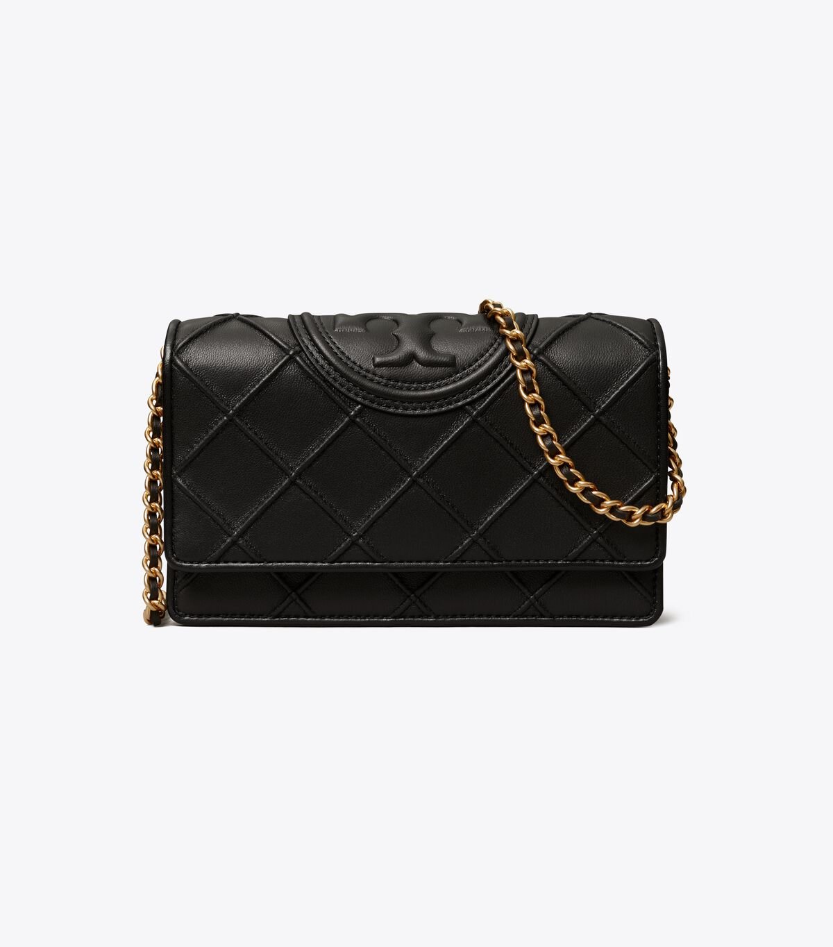 Tory Burch Black Fleming Soft Crossbody Bags