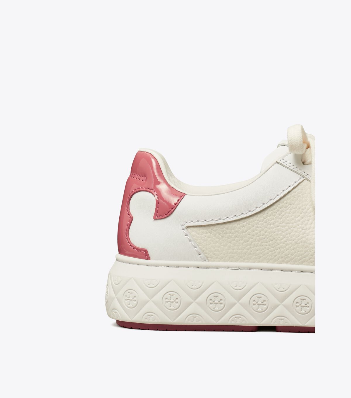 Tory Burch Titanium White / Wash Ladybug Sneakers