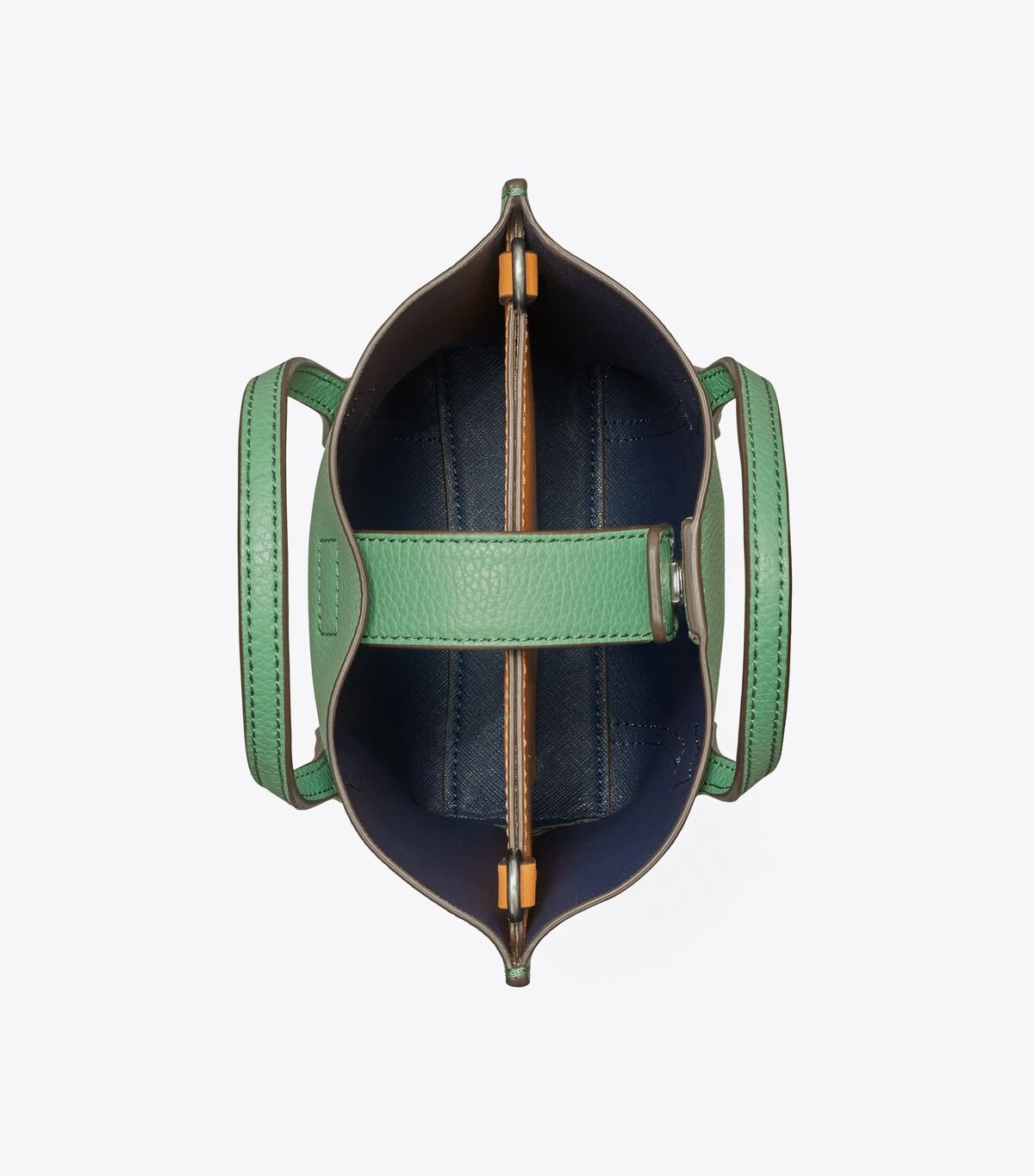 Tory Burch Green Mini Perry Tote Bags