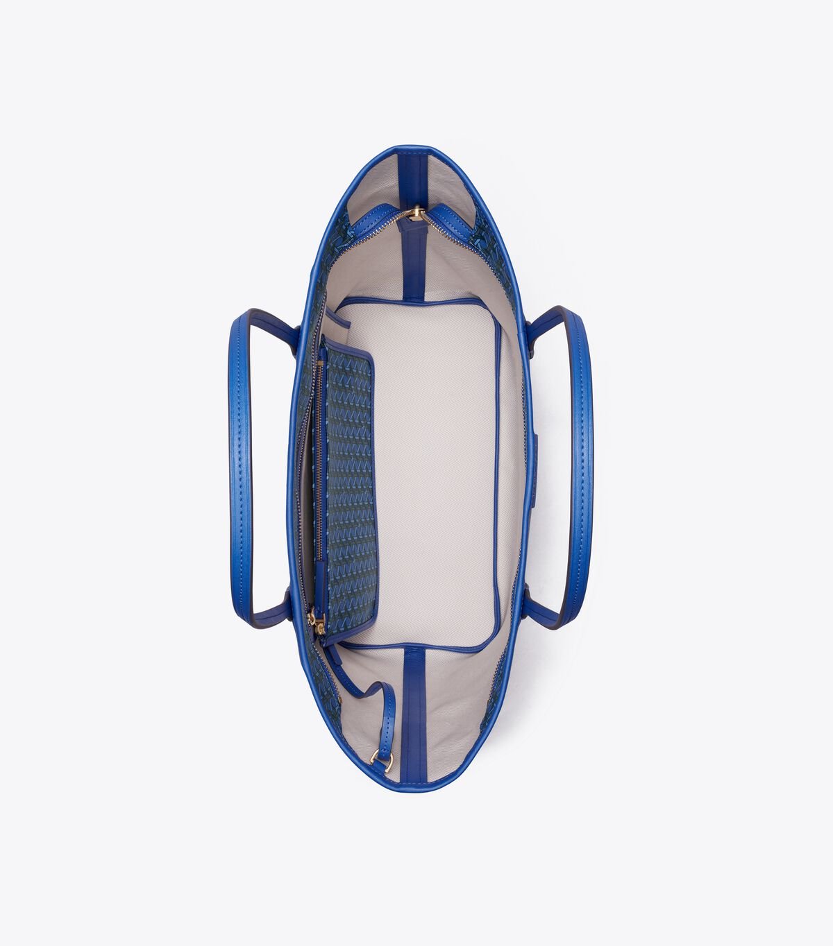 Tory Burch Navy Ever-ready Zip Tote Bags