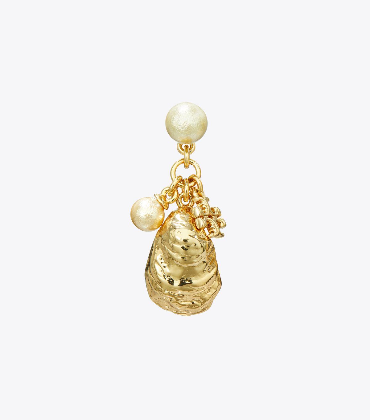 Tory Burch Gold Kira Charm Earrings