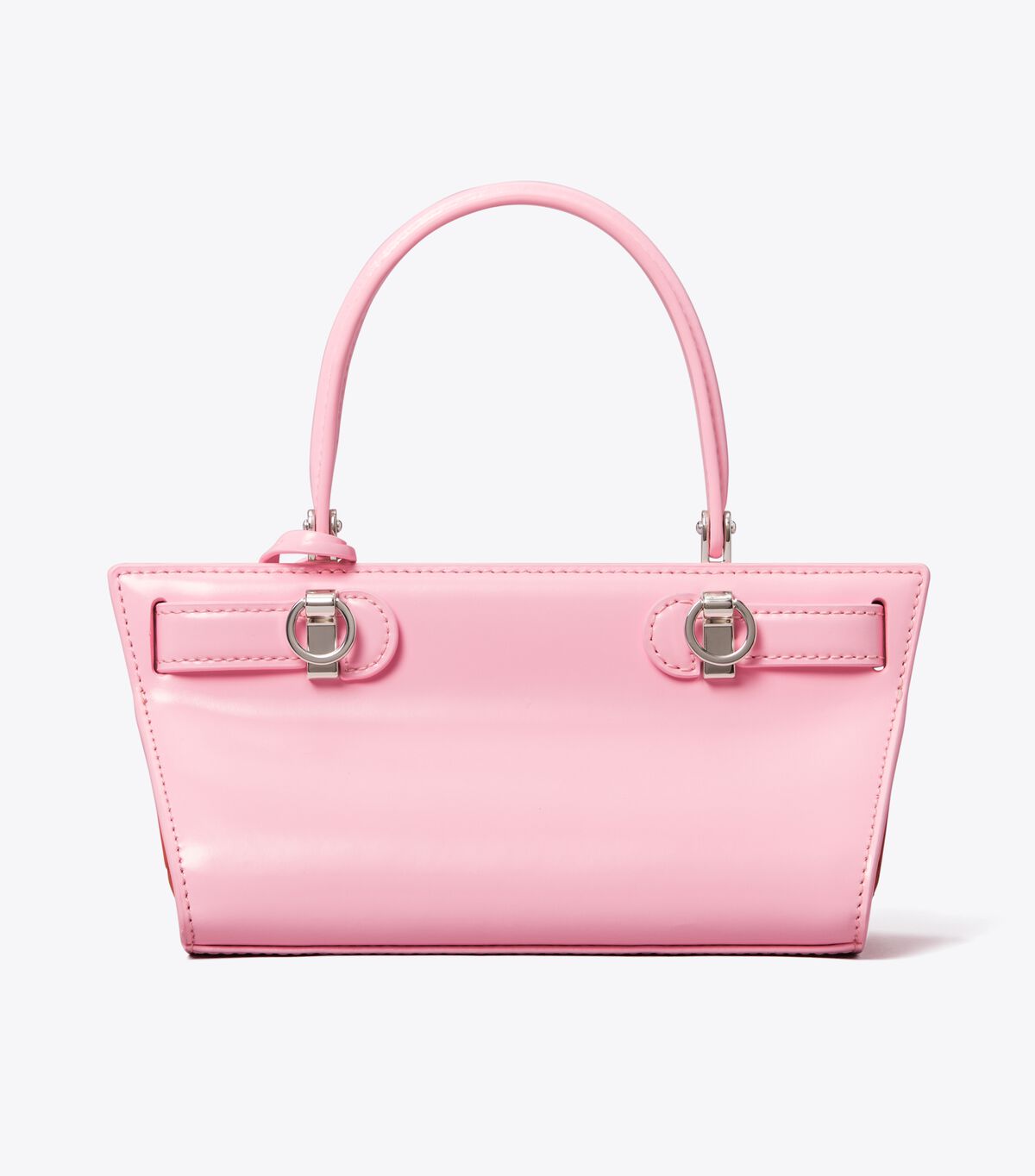 Tory Burch Pink Petite Lee Radziwill High-shine Crossbody Bags