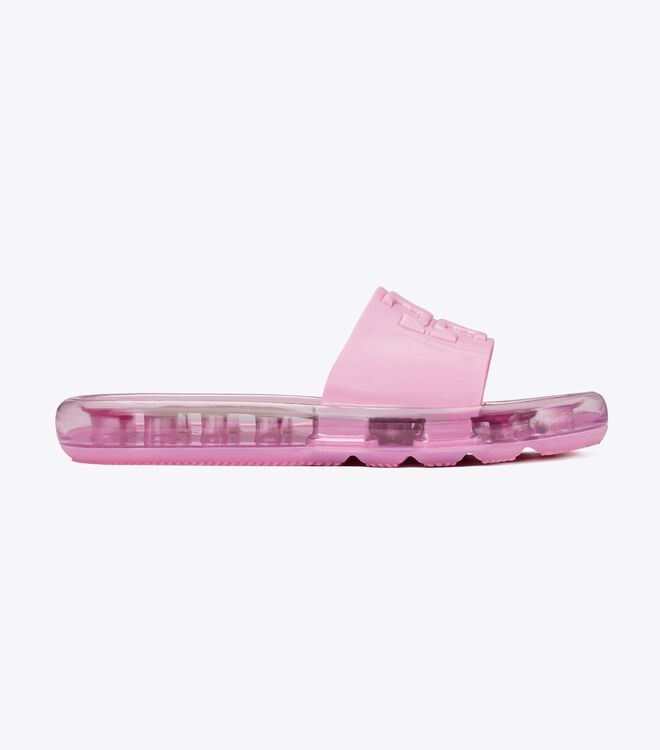 Tory Burch Pink Bubble Jelly Sandals
