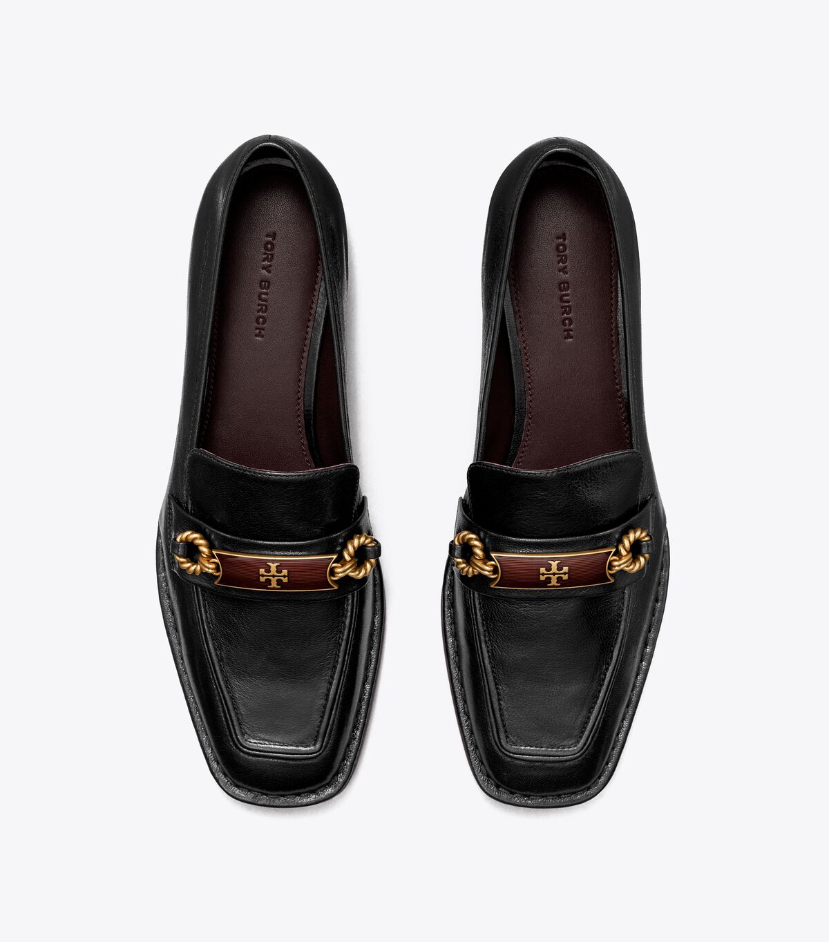 Tory Burch Black Perrine Loafers