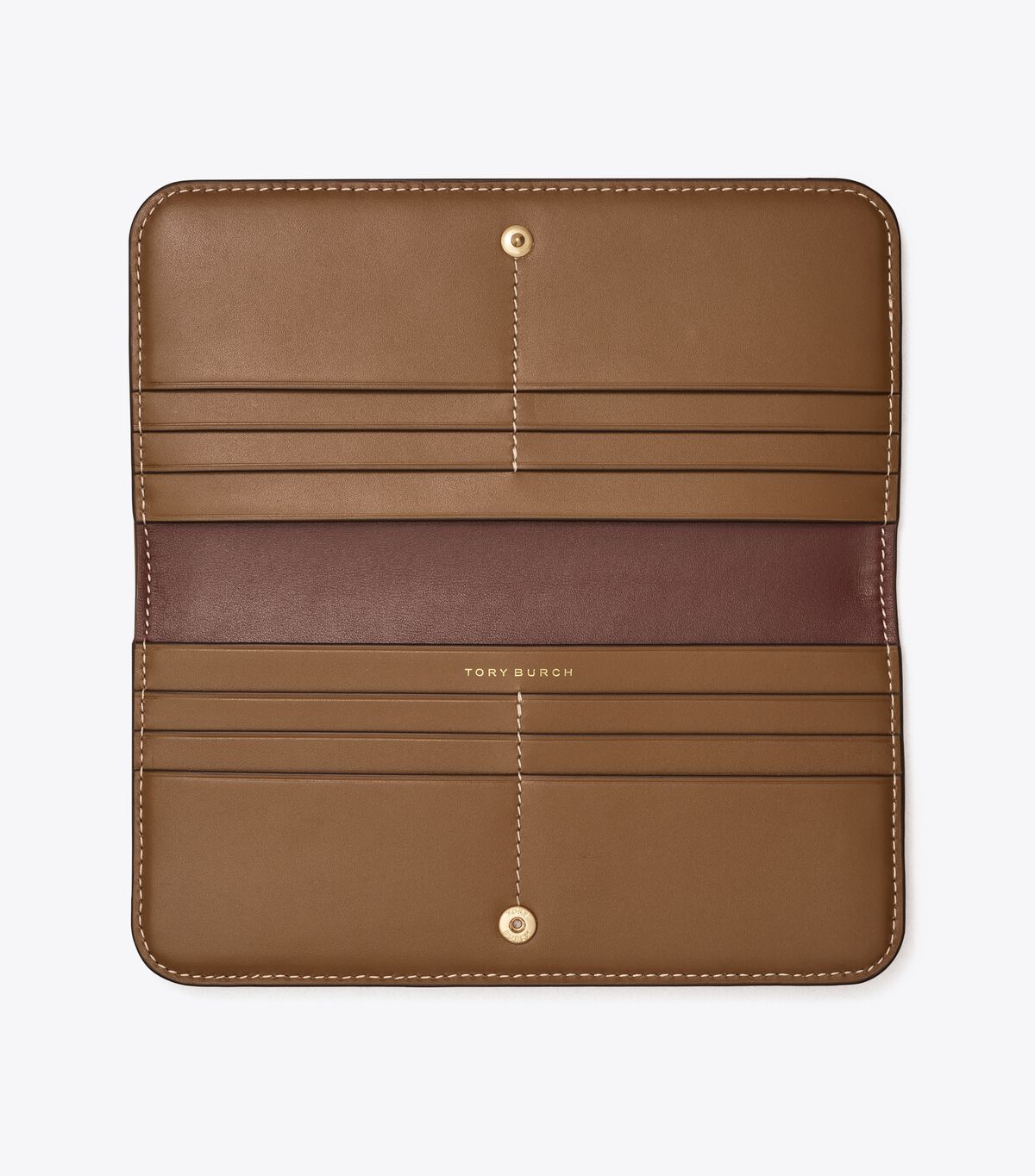 Tory Burch Brown T Monogram Wallets