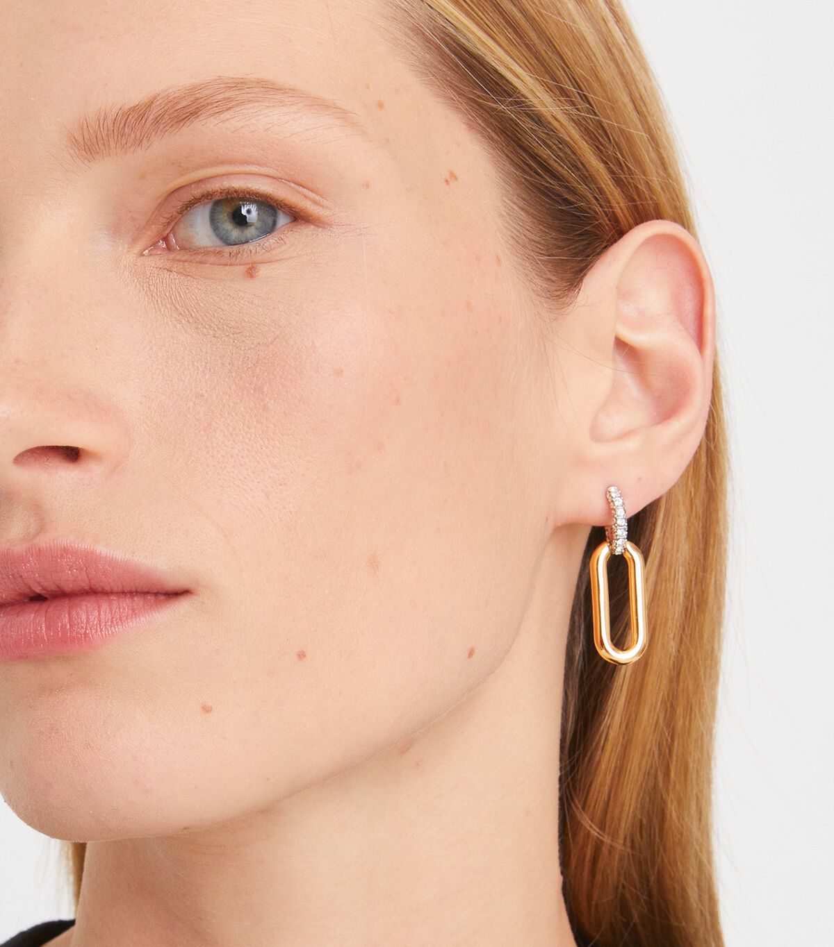 Tory Burch Gold Roxanne Link Earrings