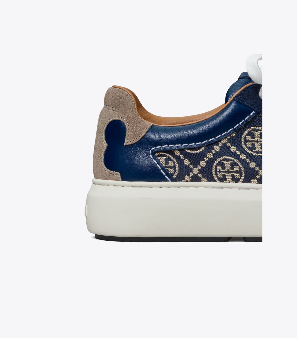 Tory Burch Navy T Monogram Ladybug Sneakers