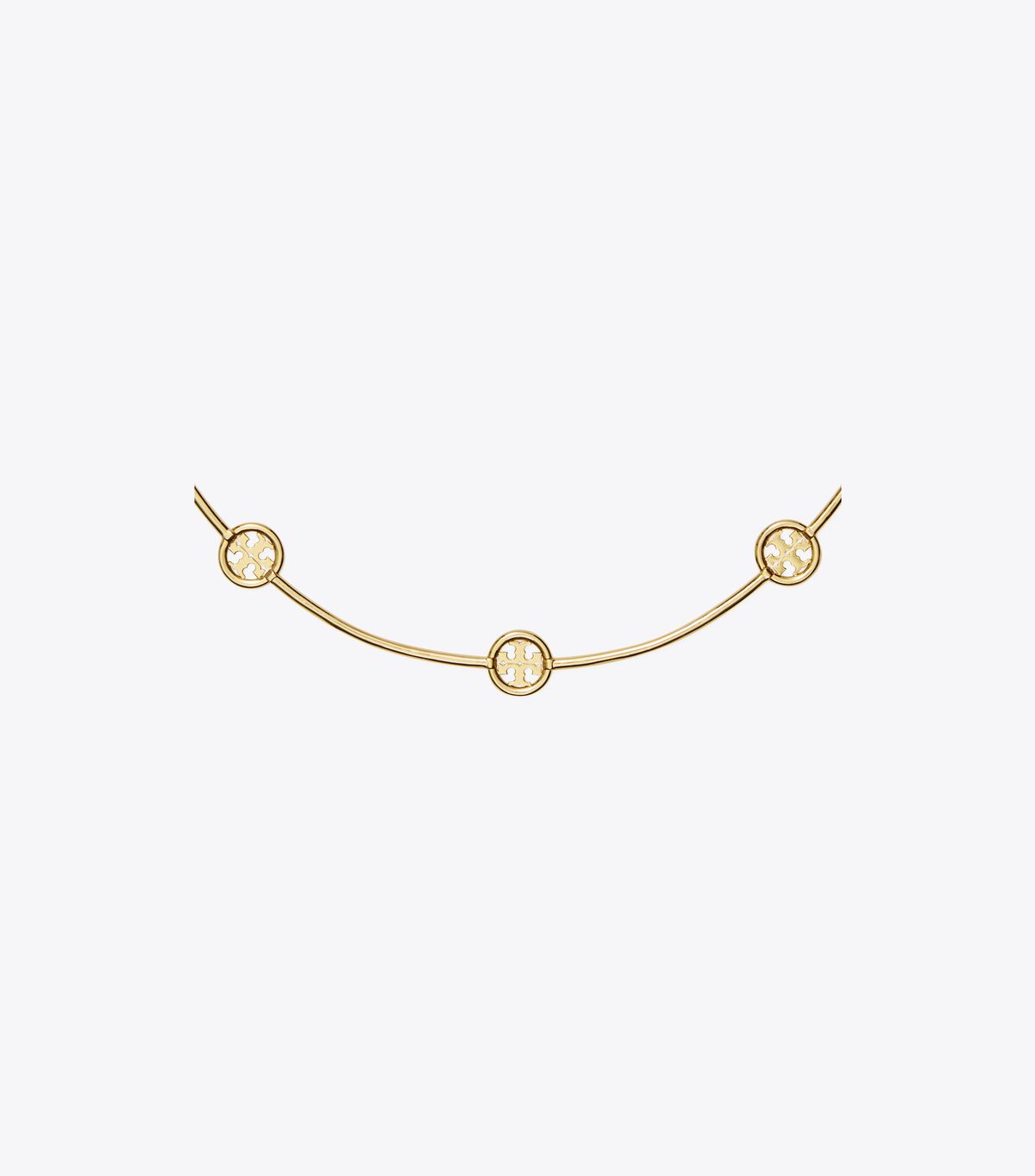 Tory Burch Gold Miller Stud Necklace
