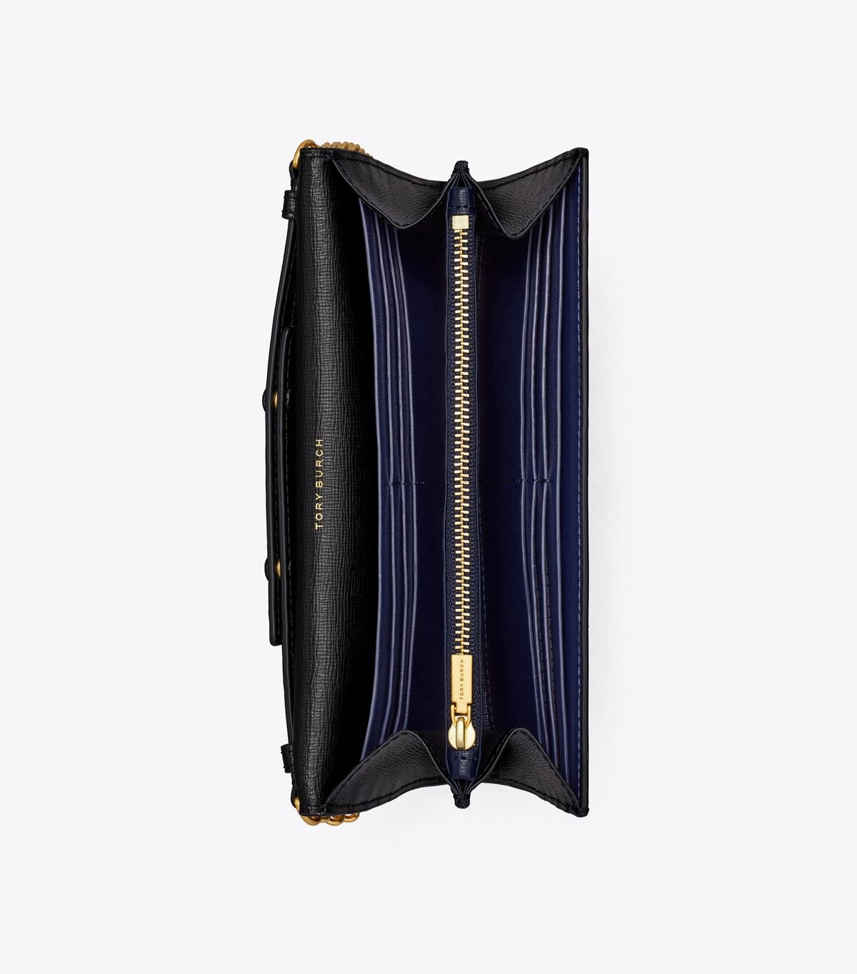 Tory Burch Black Robinson Wallets