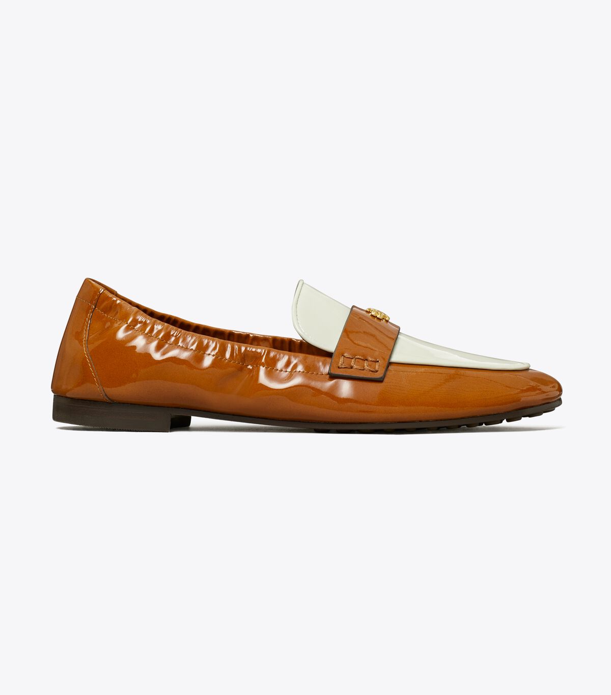 Tory Burch Brown Eleanor Loafers