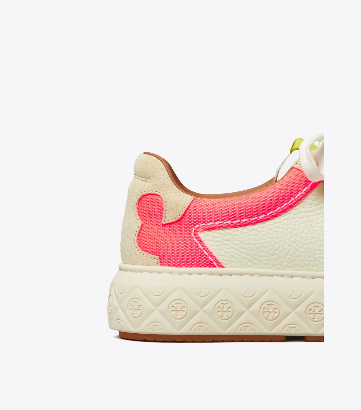 Tory Burch Cream / Pink Ladybug Sneakers