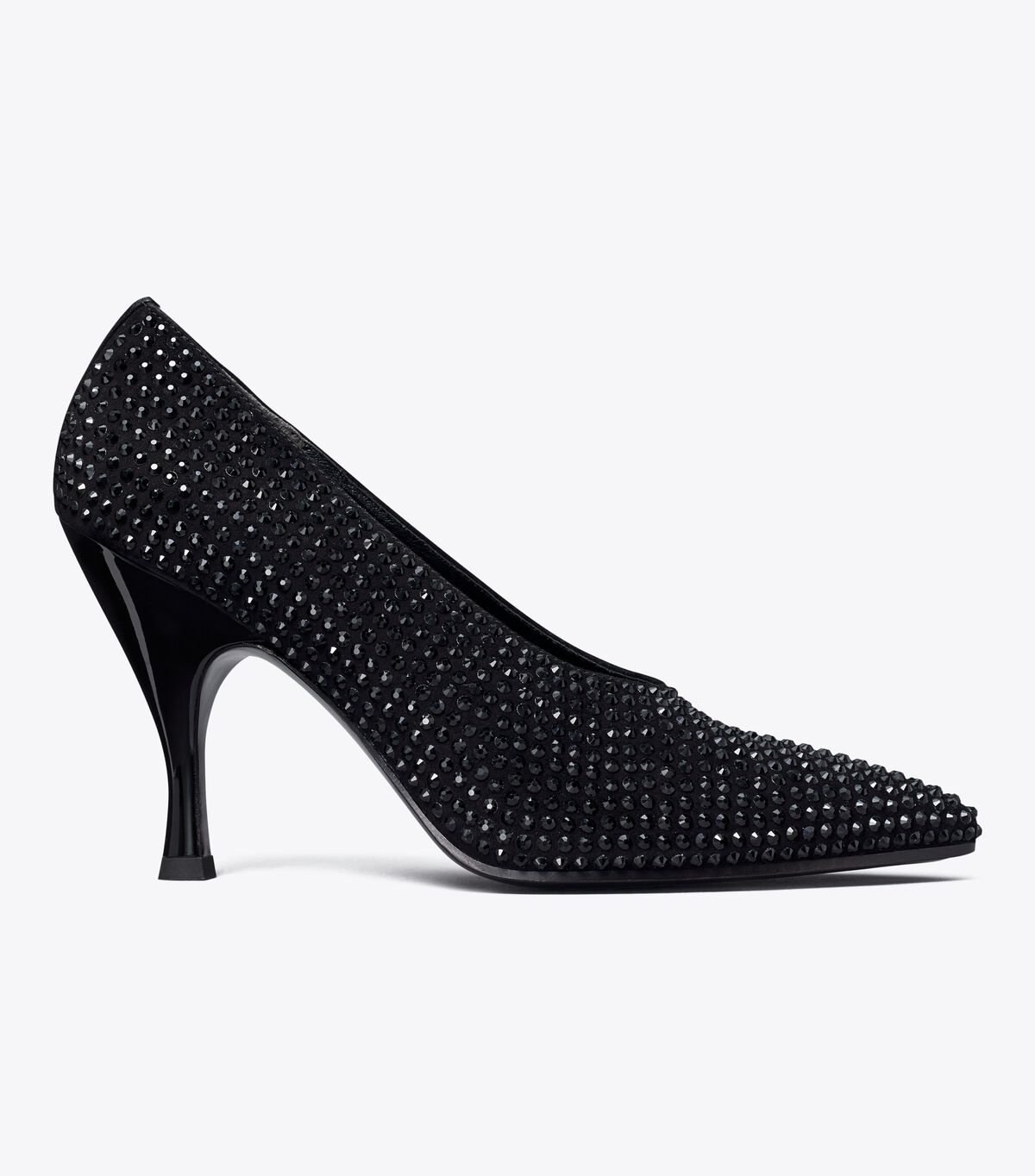 Tory Burch Black Studded Heels