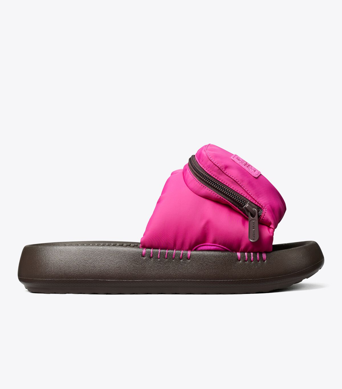 Tory Burch Purple / Brown Pocket Sandals