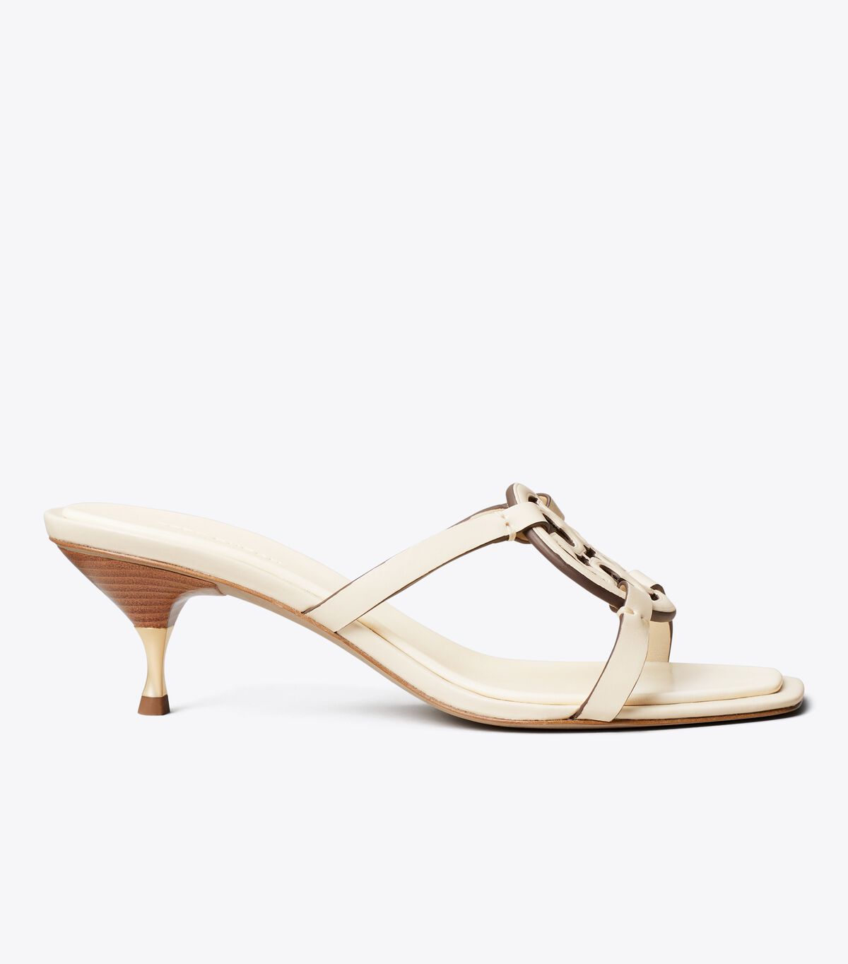 Tory Burch Light Cream Miller Bombé Low Heels