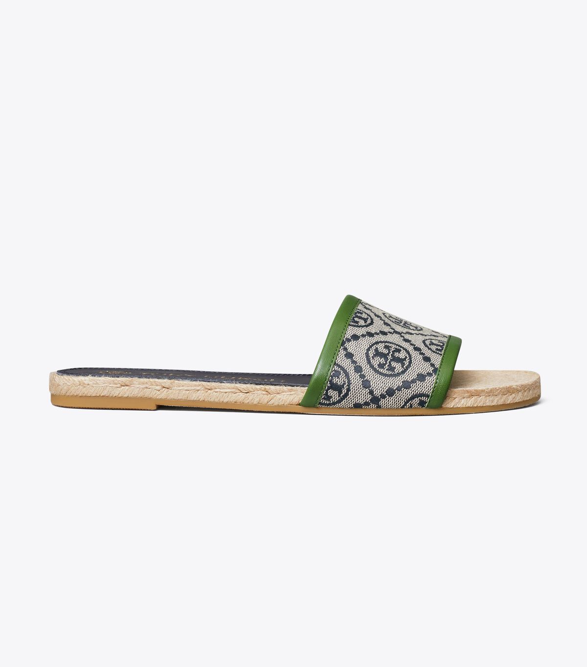 Tory Burch Navy T Monogram Espadrille