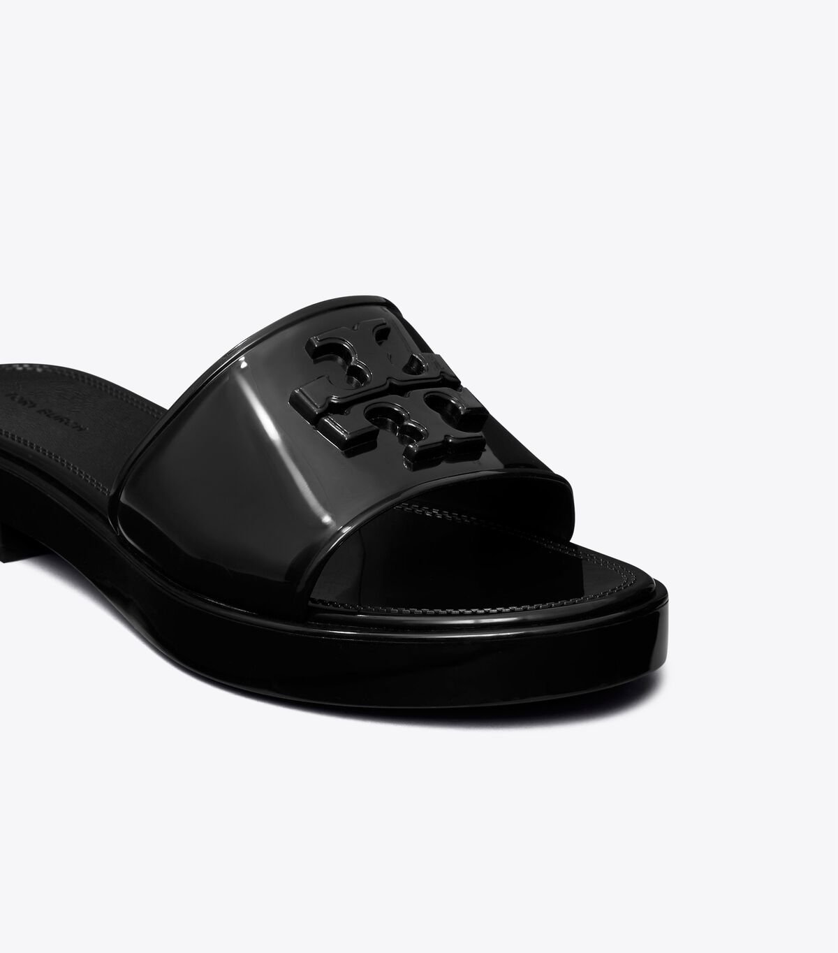 Tory Burch Black Eleanor Jelly Sandals