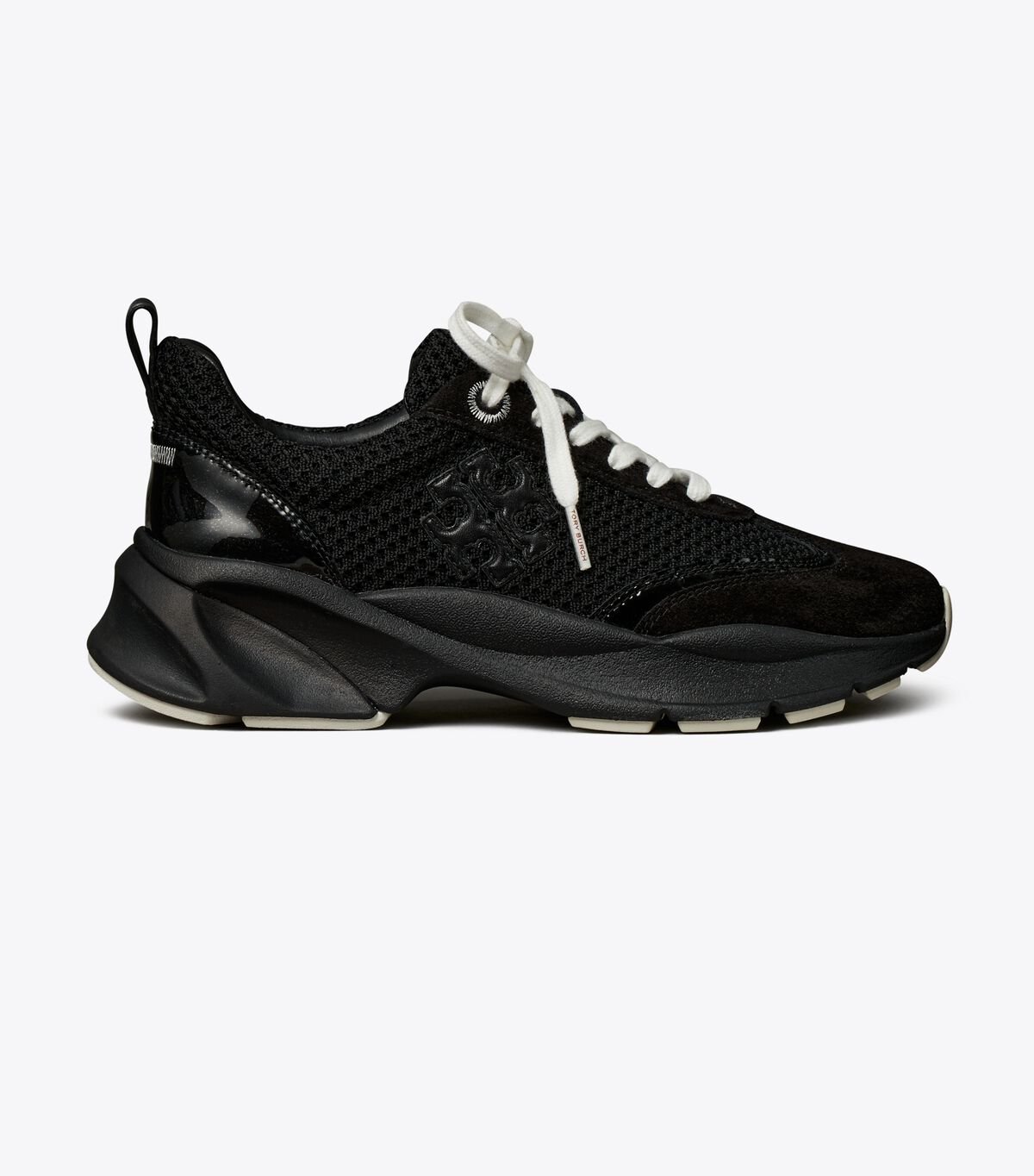 Tory Burch Black Good Luck Sneakers