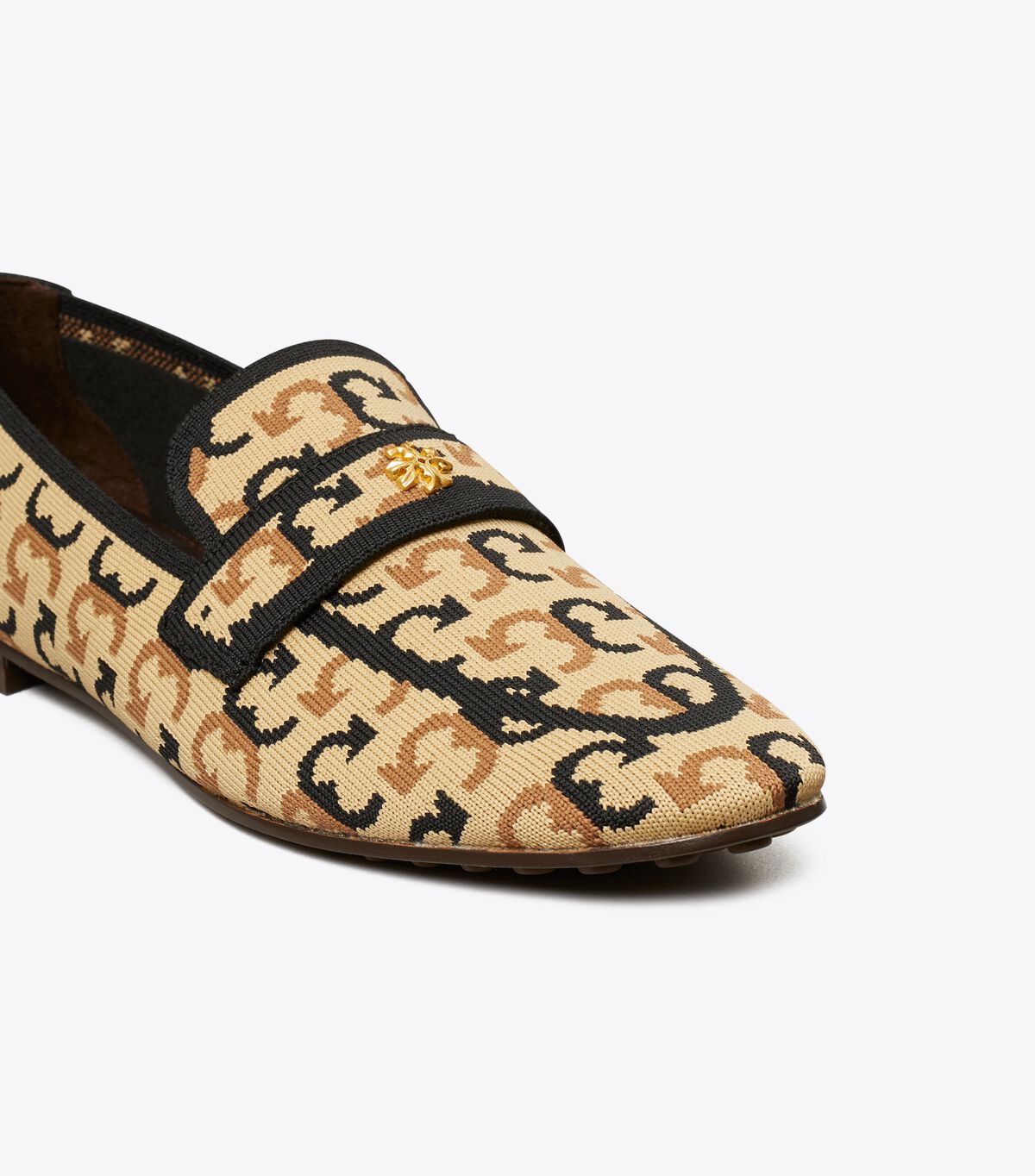 Tory Burch Brown Eleanor Ballet Flats