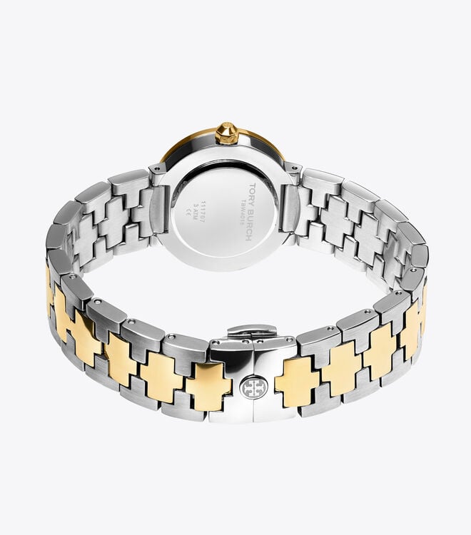 Tory Burch Gold / Silver Reva Watches