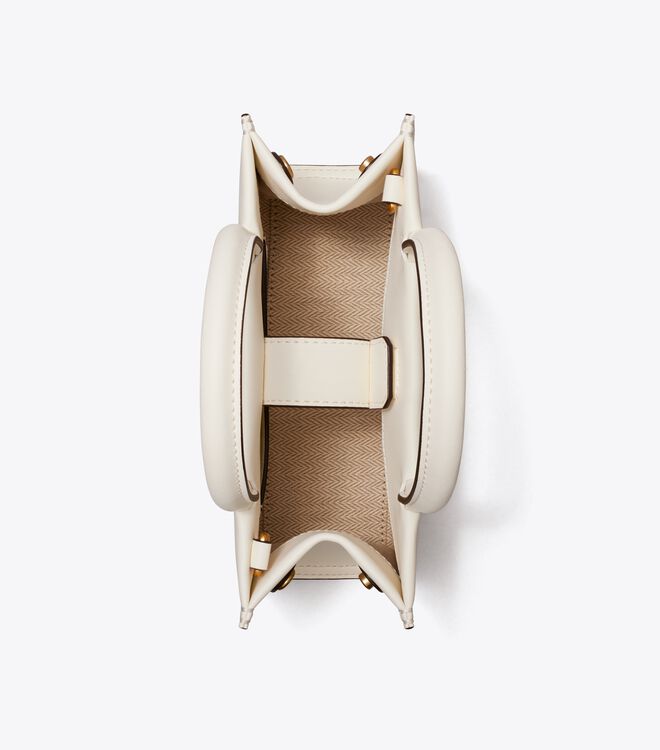 Tory Burch White Ella Bio Mini Bag