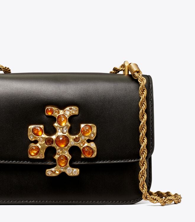 Tory Burch Black Small Eleanor Shoulder Bags