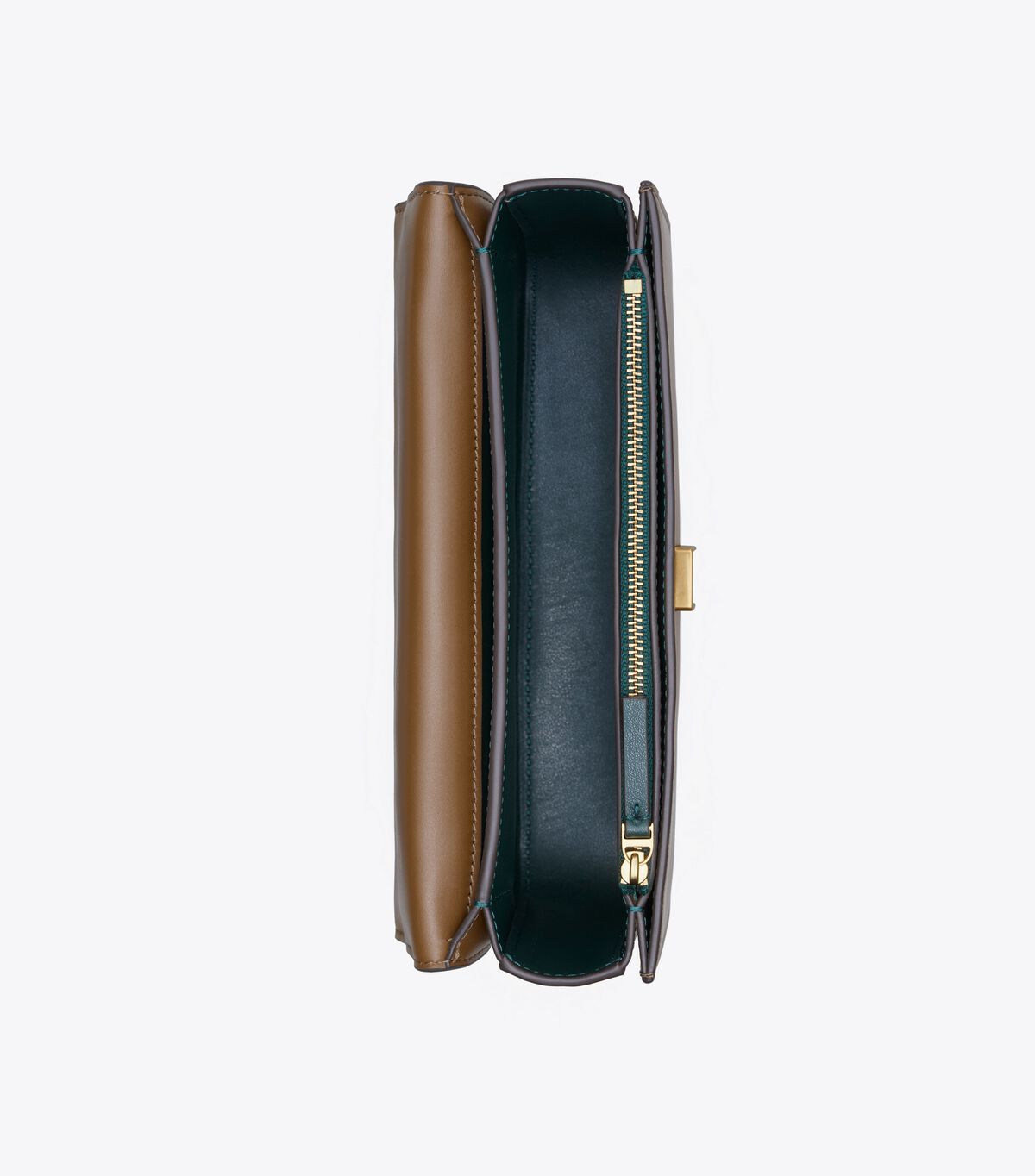 Tory Burch Brown Small Eleanor Rectangular Shoulder Bags