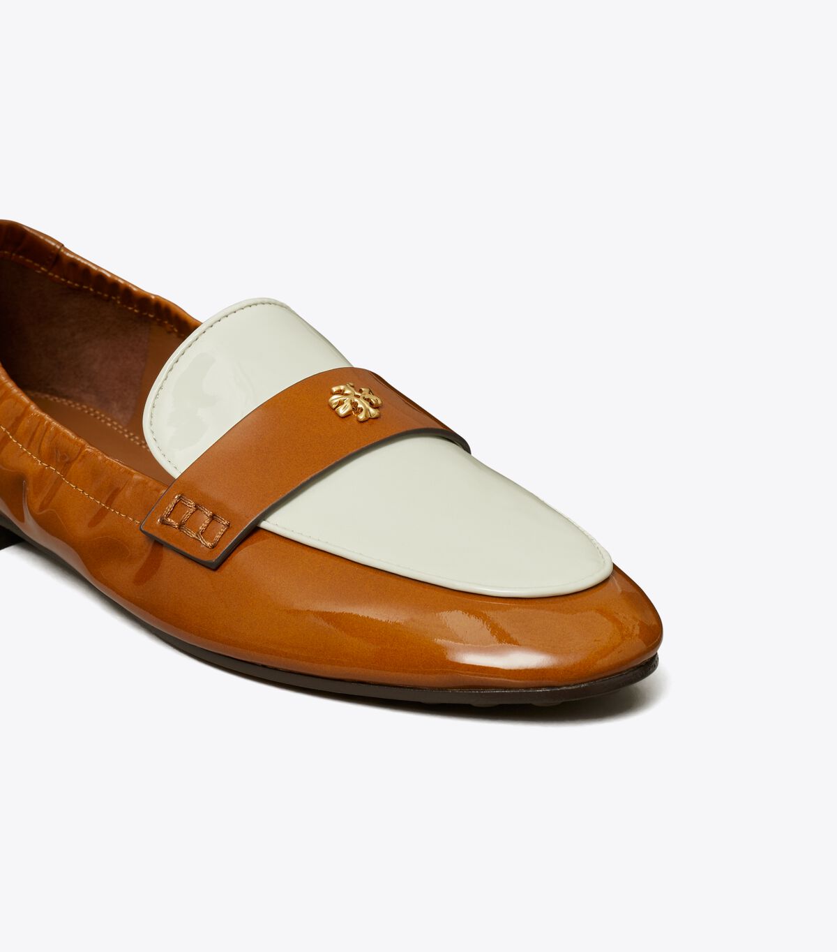 Tory Burch Brown Eleanor Loafers