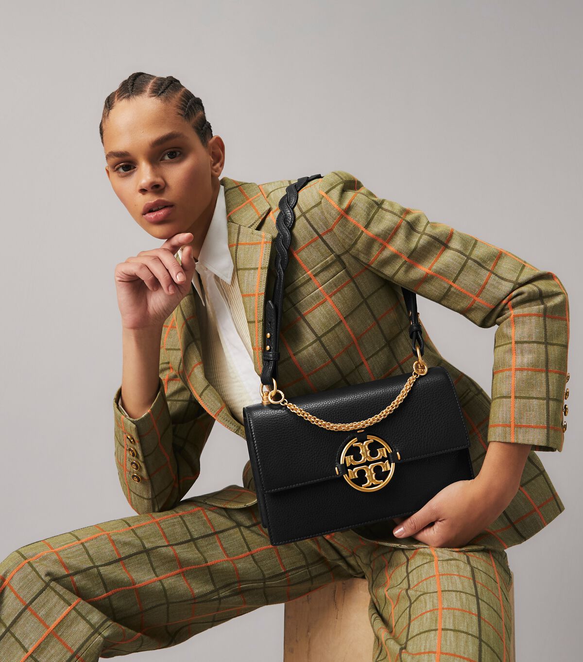 Tory Burch Black Miller Crossbody Bags