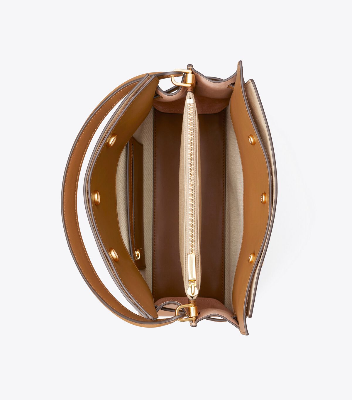 Tory Burch Brown Small Lee Radziwill Satchel Bags